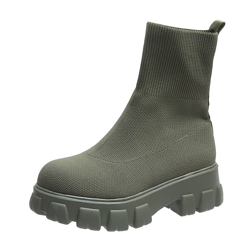 2024 New Womens Luxury Boots Comfortable Breathable Waterproof Womens Shoes Fashionable Womens Work Boots Motorcycle Boots