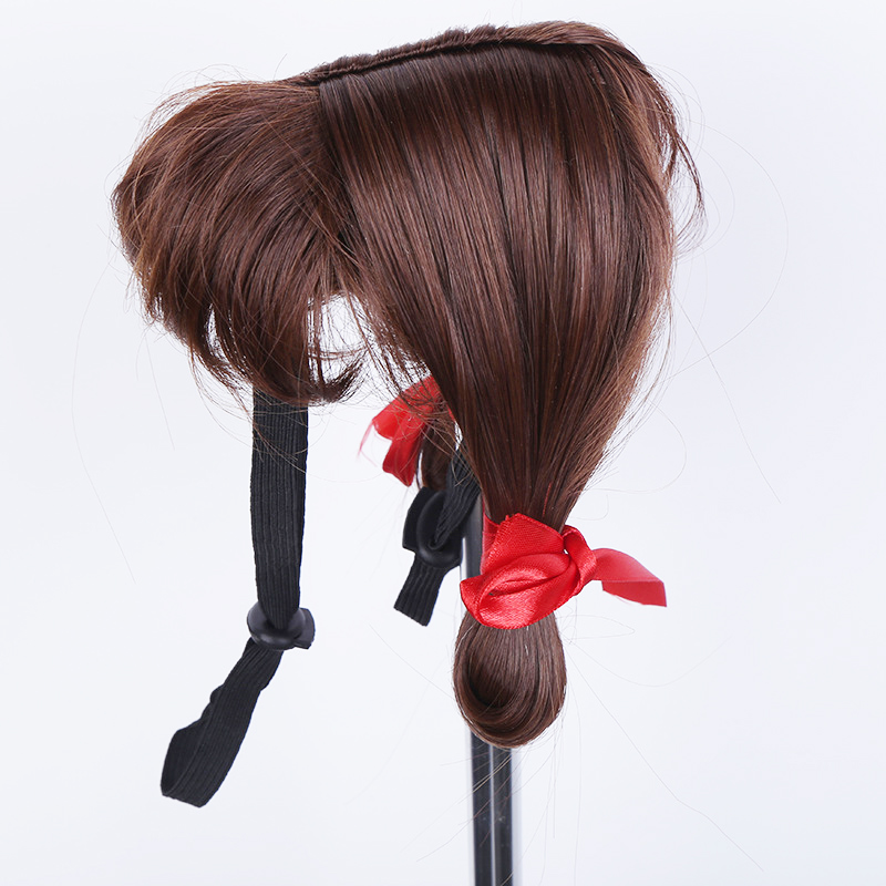 Pet Costumes Synthetic Accessories Pet Wig Small Dog Headgear for Halloween Christmas Eve Festival Party Decor