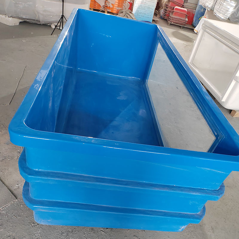 fishfrp 2023 new factory fresh water indoor fiberglass aquaculture larval hatchery aquarium fish tank accessories