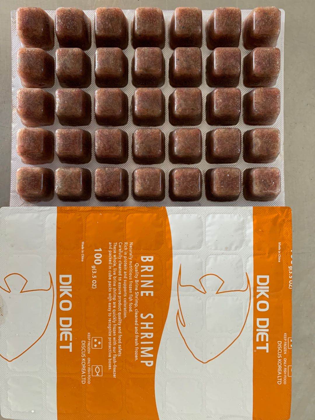 Frozen Brine shrimp