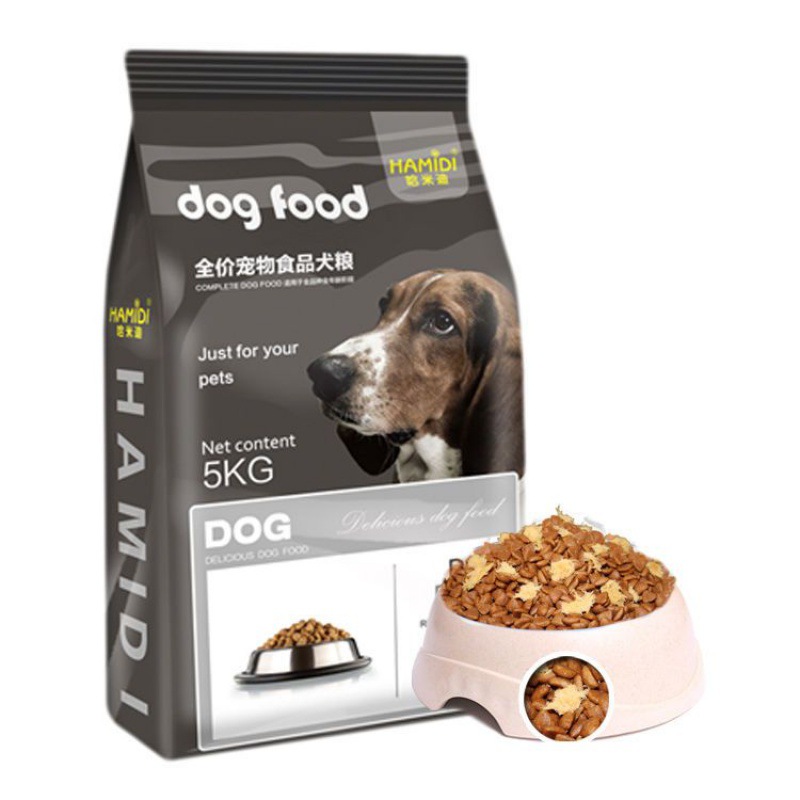 Manufacturer Wholesale Large Dog Food Four-Pack General Type 5 Catties Packaged in Bag kg Weight
