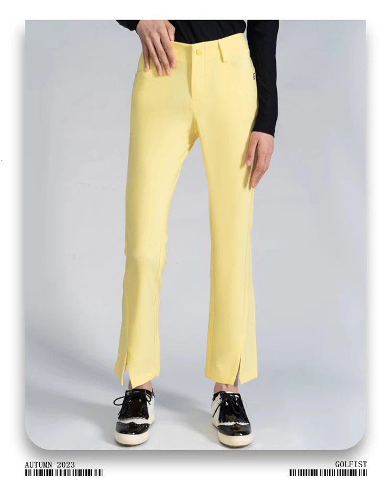 golf wear Golf Pants Woman High Elastic Soft Trousers For Golfer Play Golf Ball Ladies Clothing Autumn Sports Pants 240419