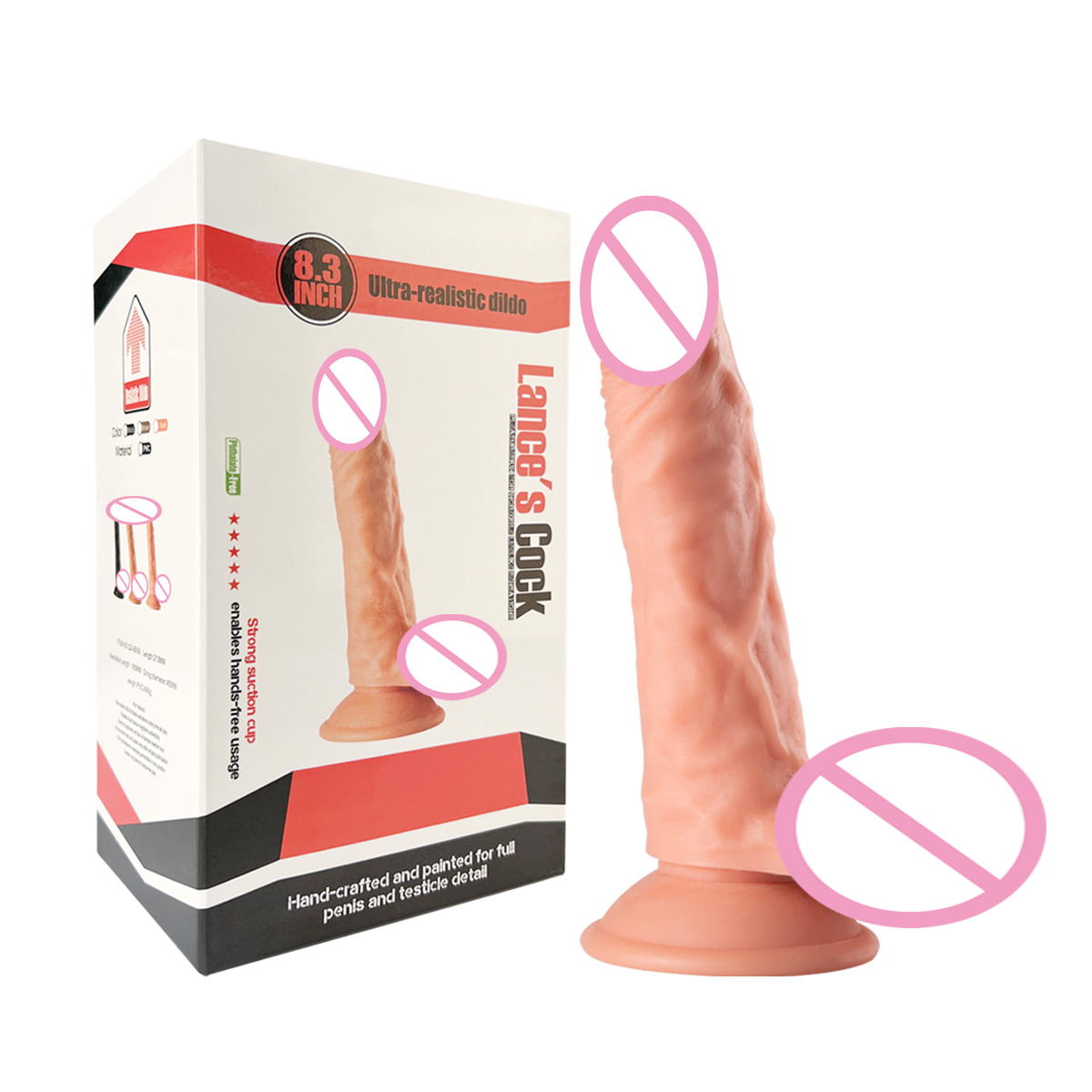 Toys sex adult Realistic Dildo Masturbators Soft PVC Huge Dildo Adult Sex Toys For Women And Couples
