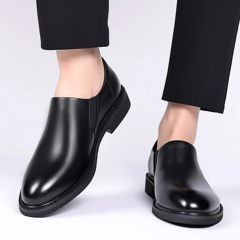Italian Formal Shoes Mens Dress Shoes Business Leather Wedding Dress Man Oxford Shoes For Men Office Scarpe Uomo Eleganti 241126