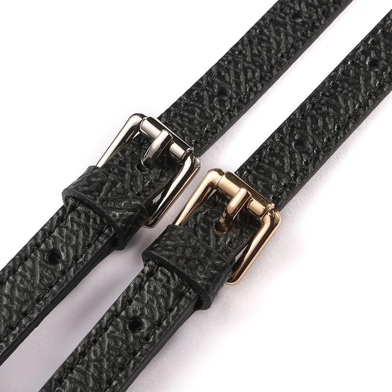 110pcs Leather Crossbody Bag Strap Black Beige Apricot Khaki 110130CM y Adjustable Fashion Shoulder Accessories 241125