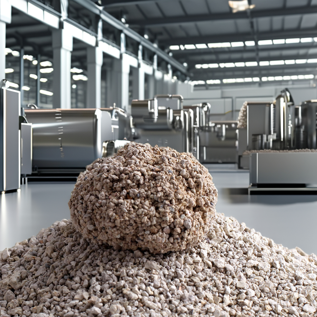 100% Raw Ore Bentonite Cat Litter OEM Customizable Irregular Shape Premium Cat Waste Management Product