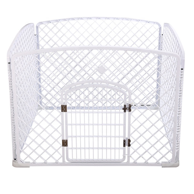 Hot sale pet cage PVC powder coated kennel welded wire mesh dog cage pet cage chain link fence