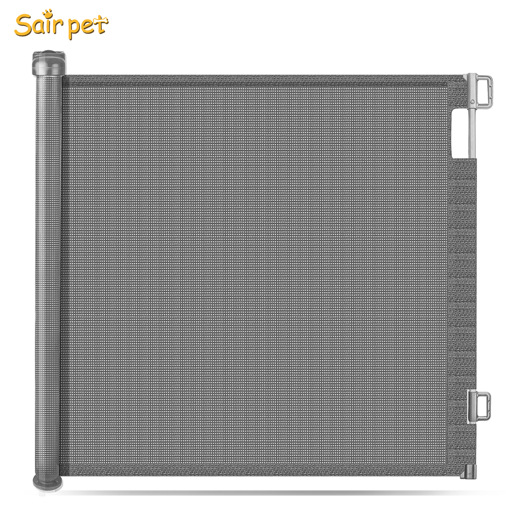 Best Selling New Design Child Dog Doorways Or Stairs Super Wide Mesh Door Fence Baby Retractable Pet/kids Safety Gate