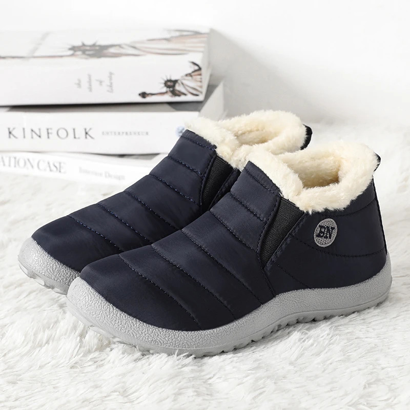 Mens boots snow breathable mens sports shoes hiking shoes platform winter shoes mens ankle boots waterproof mens shoes winter shoes 241126
