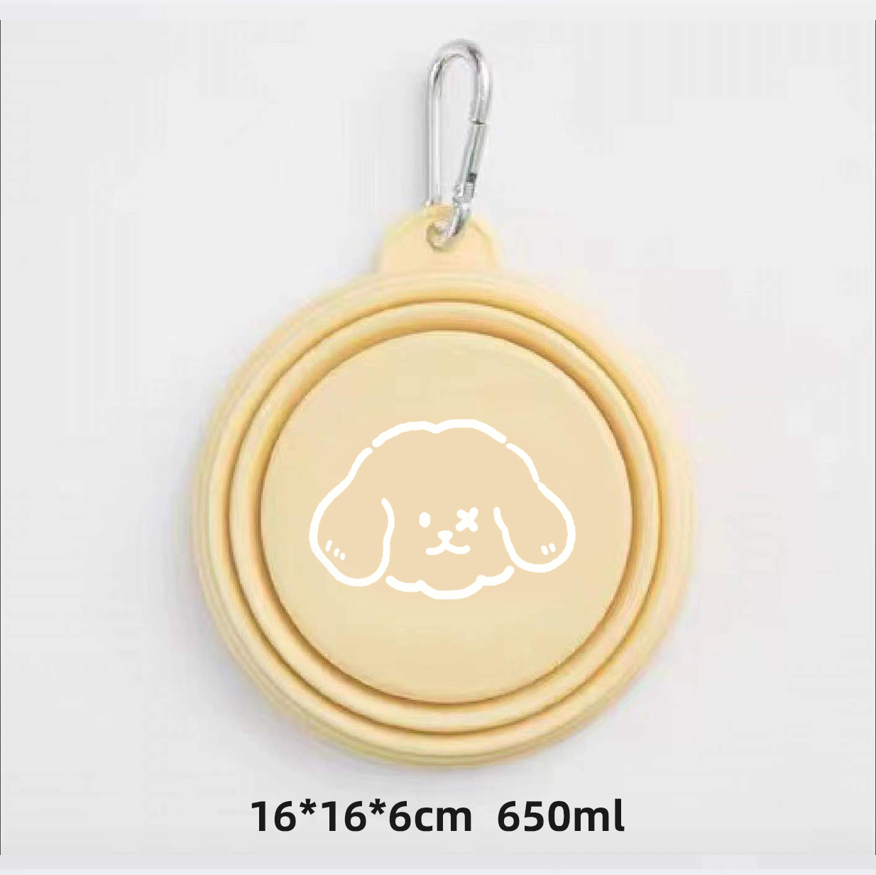 2024 Best New Collapsible Portable Pet Folding Bowl Plastic Travel Water Bottle Feeder for Outdoor Cat Care