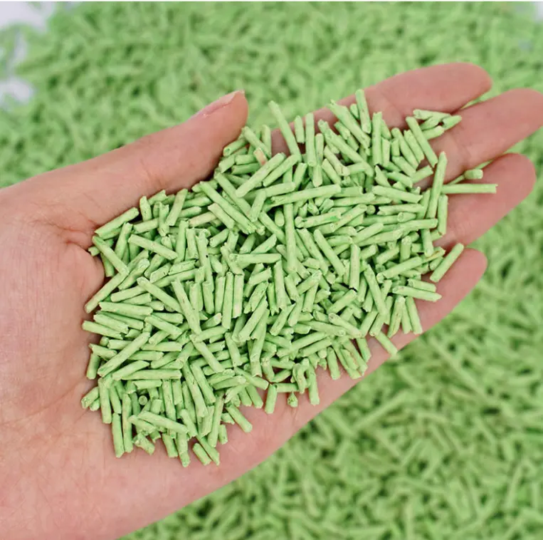 Dust Free Low Budget Tofu Cat Litter No Tracking Tofu Cat Litter With Fragrance