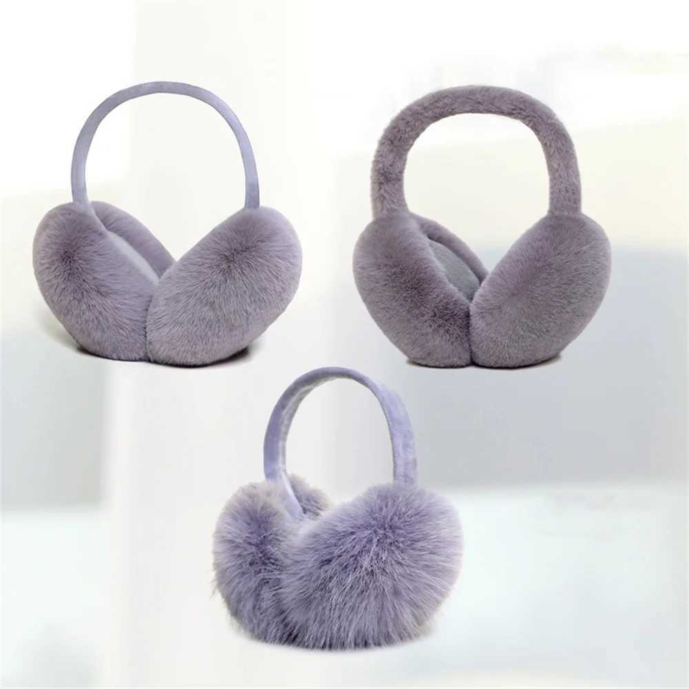1 PC Cold Protection in Winter Windproof Earmuffs Warm Portable Foldable Earmuffs Women Multi-Color Optional Plush Earmuff EarmuXJ241126