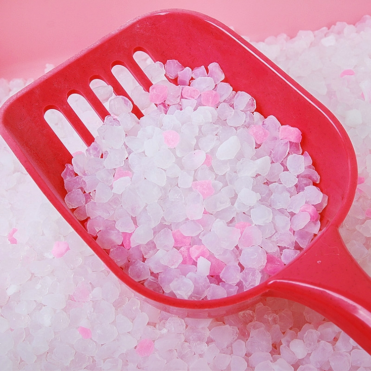 2024 Factory direct wholesale 1-8mm 1.6kg Pet Products Supply Silica Gel Sand Filler Clean Blue Crystal Silicone Cat Litter