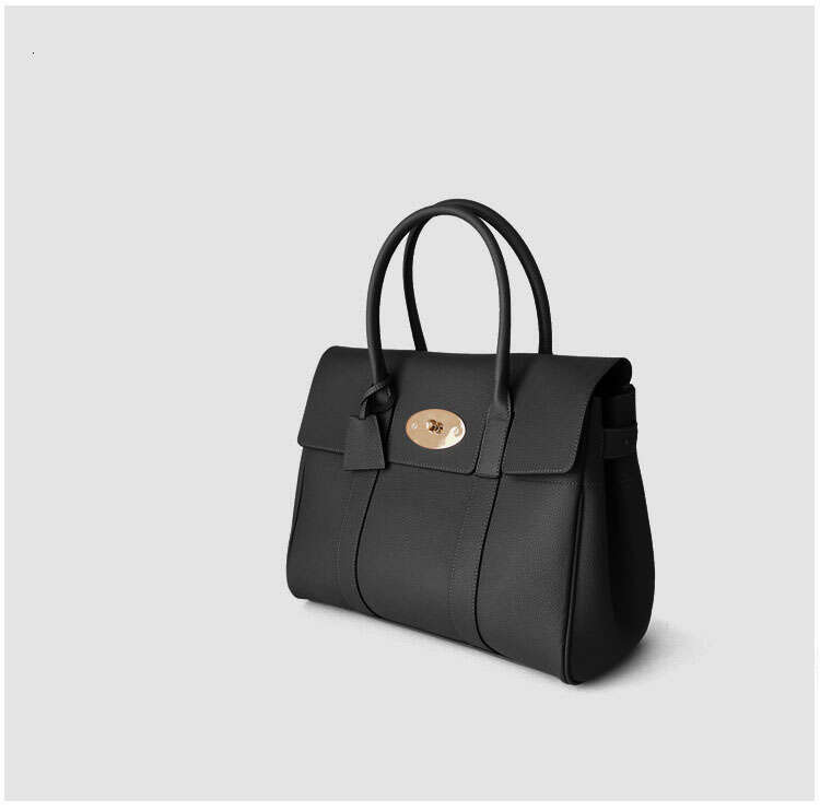 Genuine Leather Tote Layer Cowhide Handbag Winter Top Handle Commute Ladies Handbags Fashion Big Women Bag