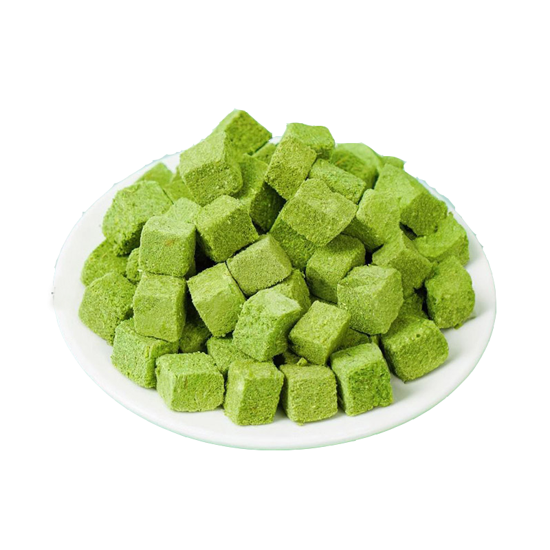 Hairball Removal Cat Treats Freeze Dried Chicken Cube Mixed Vegetables Cat Grass Granules Treats