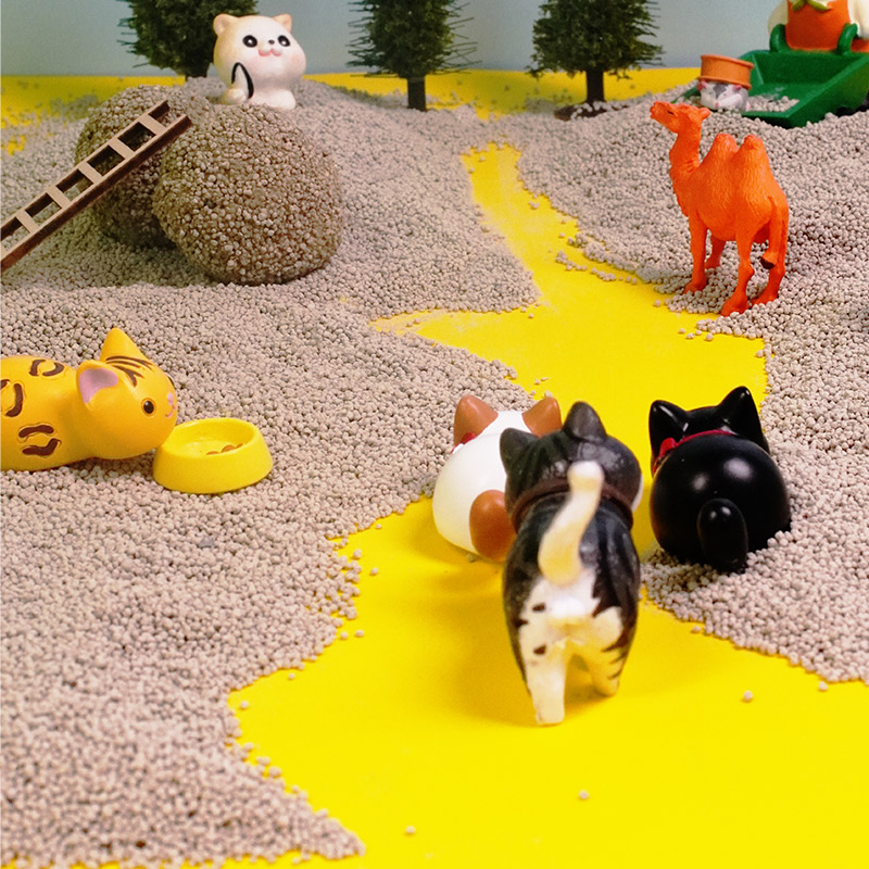 FUCHU PET Hot Selling Professional Customization Packaging Free Sample Bentonite Cat Litter