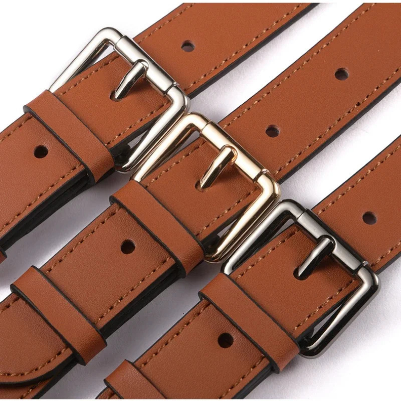 130cm Long Faux Leather Shoulder Bag Strap DIY Purse Handle Adjustable Crossbody Handbag Belt Replacement with Clasp 18cm 15cm 241125