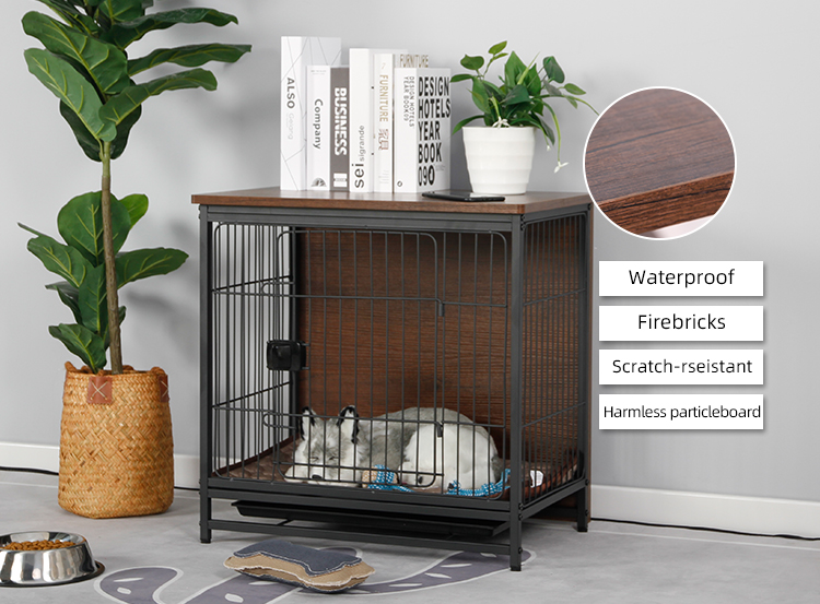Pet House Outdoor Cats Cages Dog Crates With Door For Large Dogs