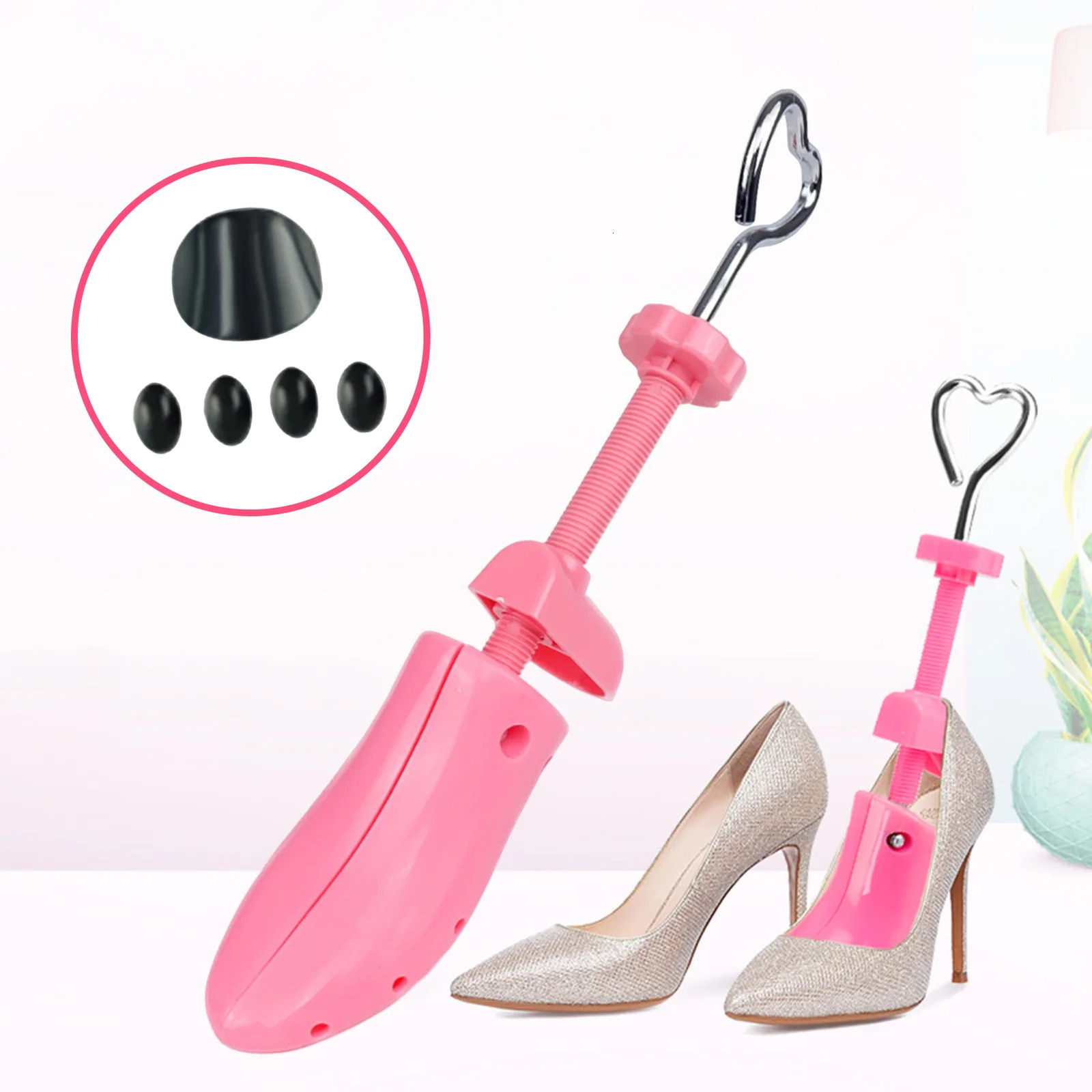 Womens wide toe lace plastic shoe tree extender suitable for mens high top sports shoes 241126