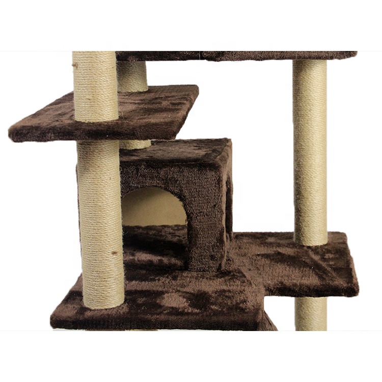 International standard carton accessory high cat tree castle