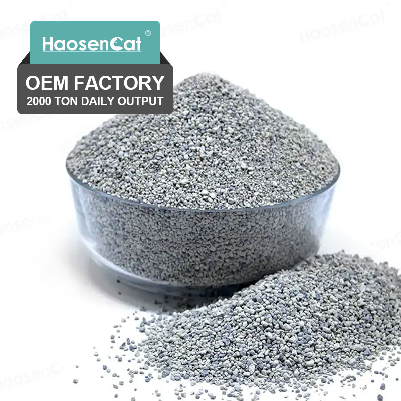 Top Quality Pet Cleaning Products Kitty OEM Clumping Irregular Shape Bentonite Cat Litter