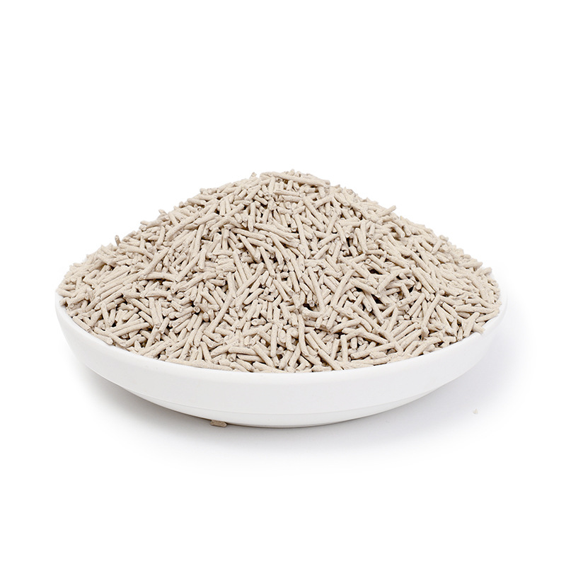 OEM High-end deodorizing and dust-free 6L plant fiber strong caking safe tofu cat litter