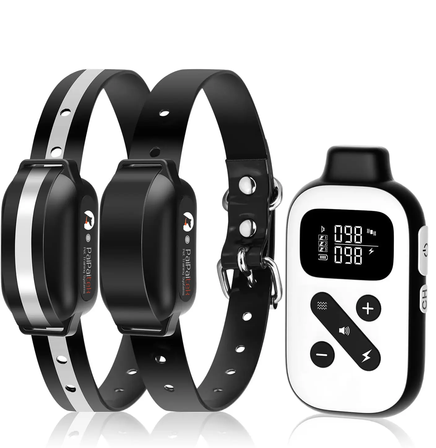 Own Brand Rechargeable Remote Beep Vibration Humane Shock Modes Pet Dog Training Collar