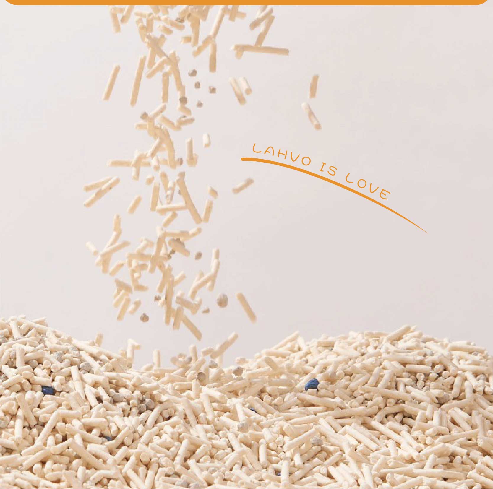 Factory OEM lahvo Tofu cat litter best clean cat litter tofu cat litterflushable
