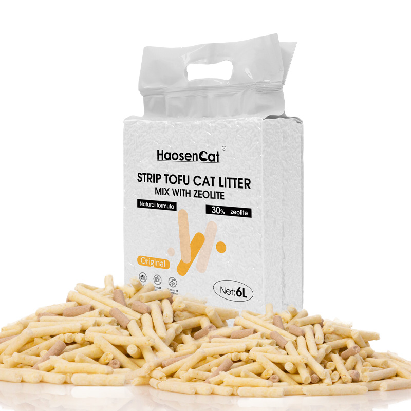 Adequate Stock Kitty Sand Wholesale Strong Clumping Dust Free Mixed Zeolite Clumping Tofu Cat Litter