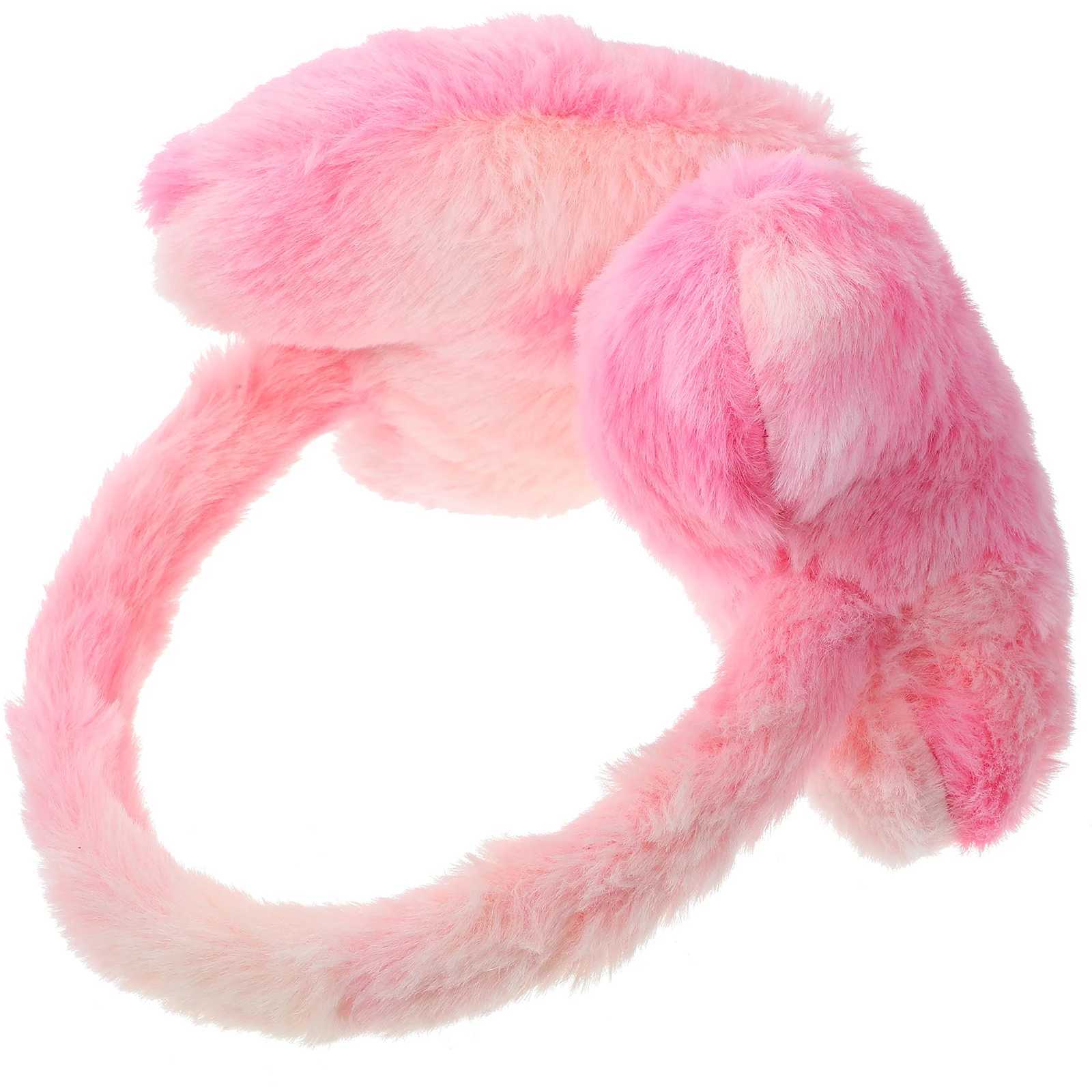 Warm Earmuff Fuzzy Ear Muff Heart She Ear Warmer Winter Pink Cute Earmuff Ear Cover For Women Kids Outdoor Ski RunningXJ241126