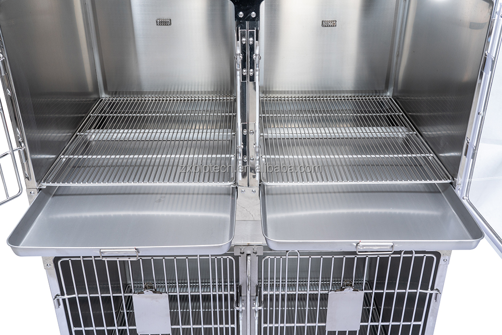 Pets dog cat Cages Stainless Steel 304 for Pet Hospital Use