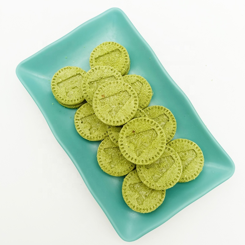 Freeze dried cat snack Freeze dried Cat grass biscuits Wholesale bulk cargo cat Treats Freeze dried dog snacks