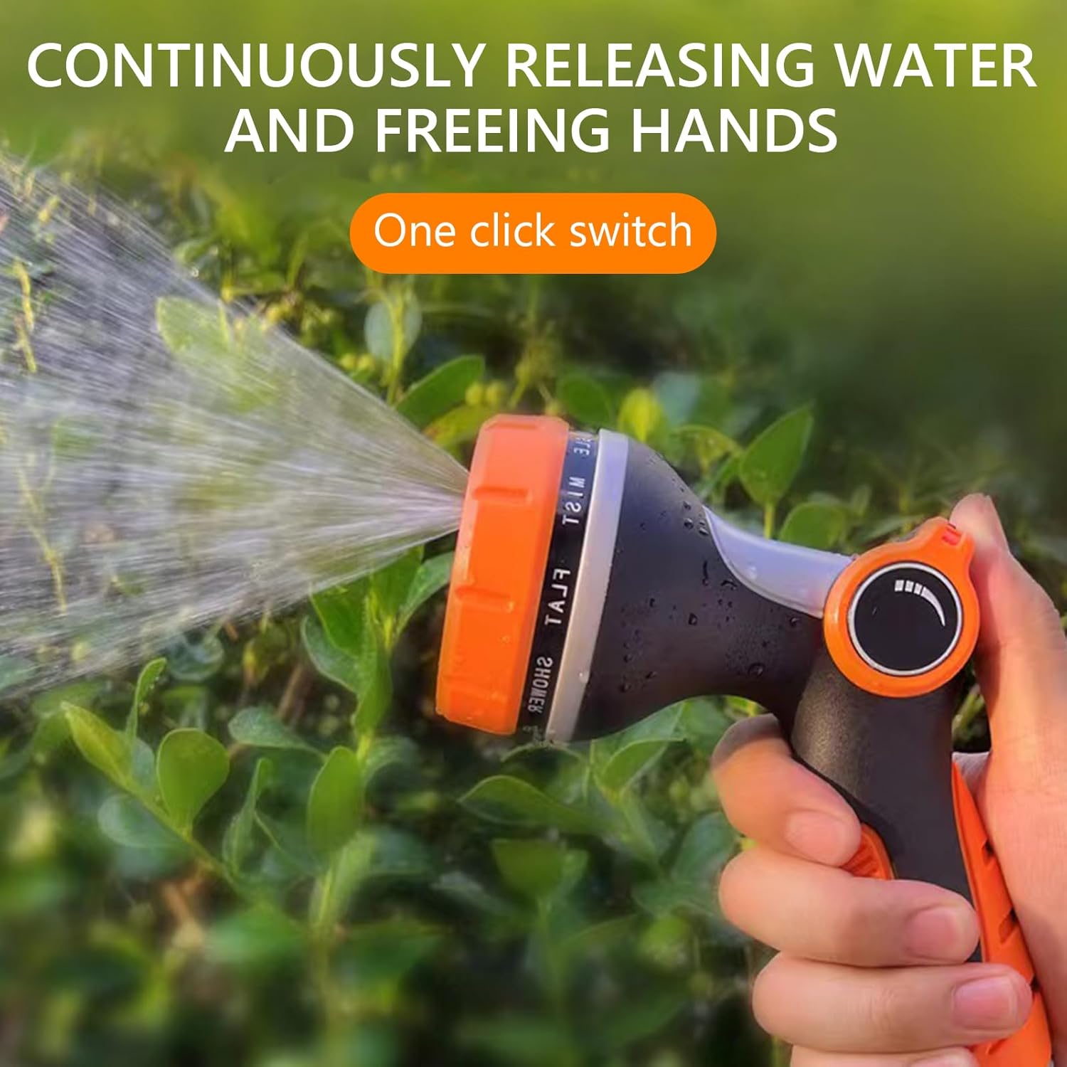 Garden Hose Sprayer 10 Watering Function Patterns Adjustable Upgrade Pup Jet Dog Wash Bath Pet Shower Massage Sprayer Gun