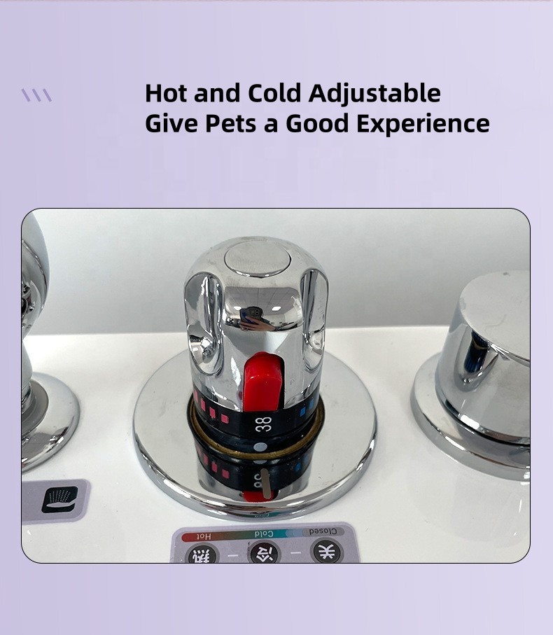 USMILEPET New Design Acrylic Cat Special Spa Bathtub Cats Bath Tub Dog Washing Station for Bathing and Grooming