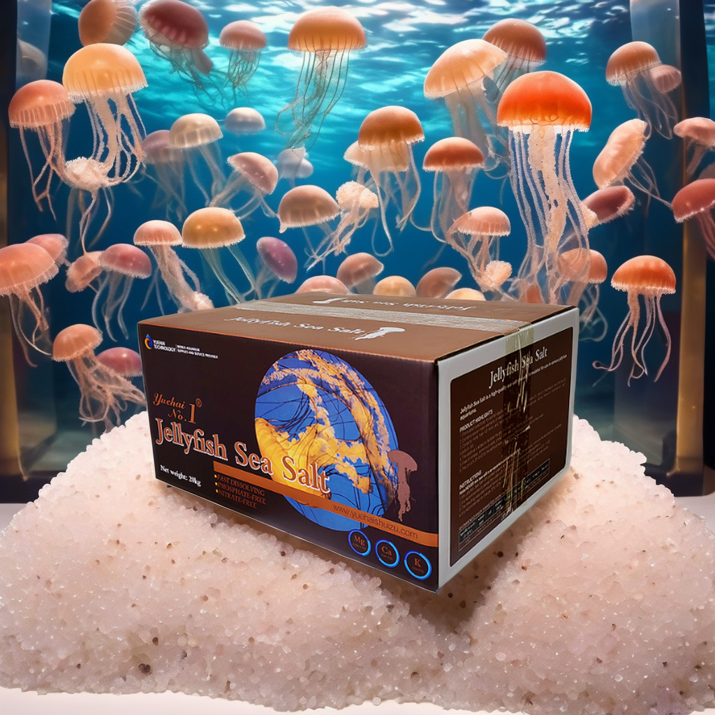 OEM Welcomed Parameters ODM Welcomed Professional Qingdao Yuehai Jellyfish water sea salt for marine aquarium products