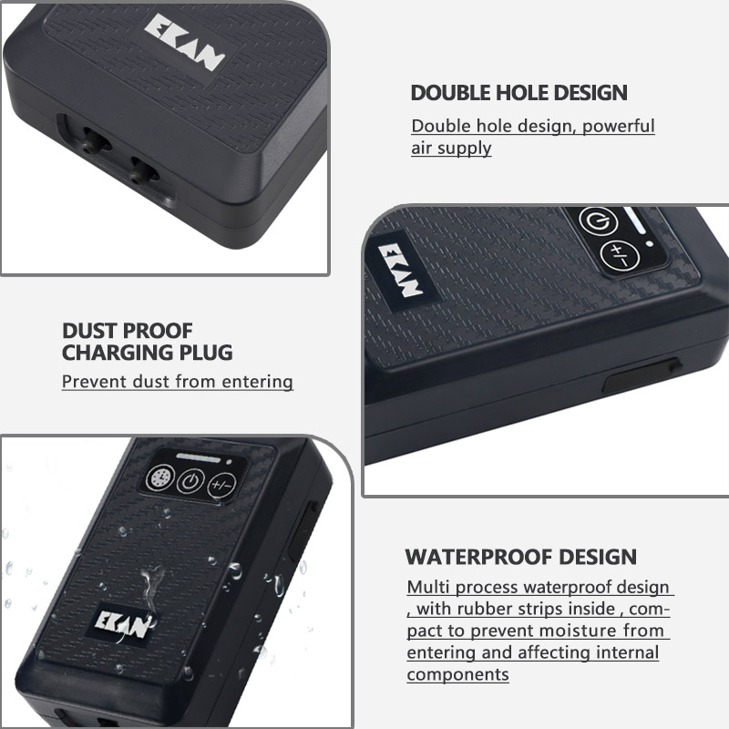 Low price portable fish tank rechargeable air pump fish aquarium mini air pump