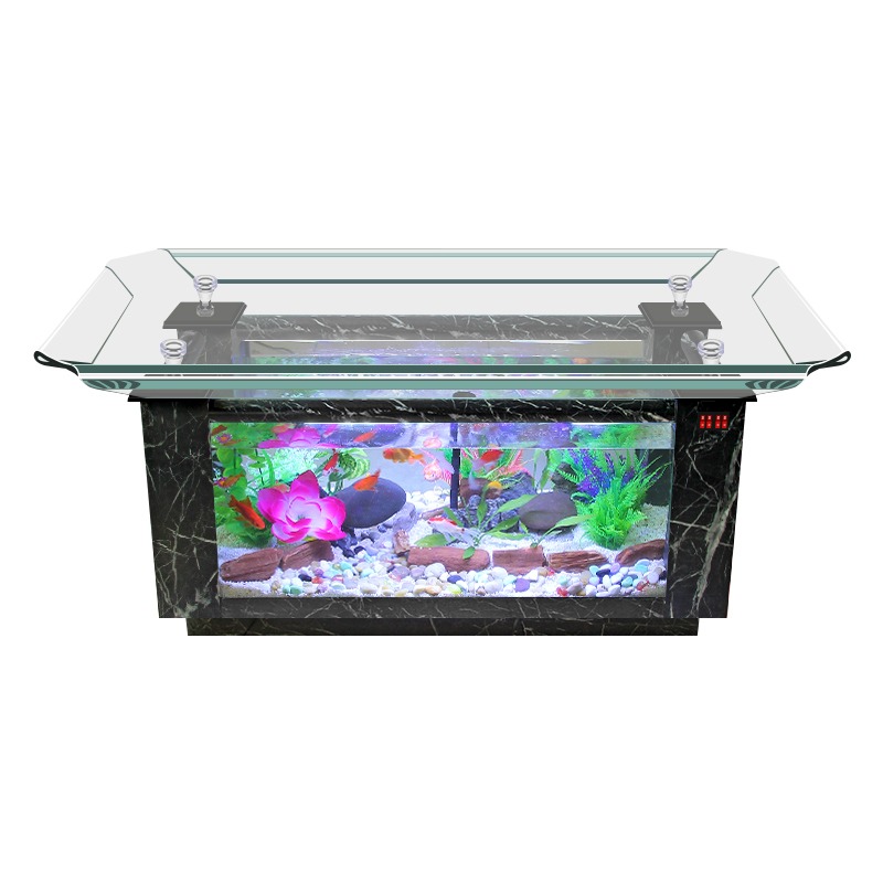 Entertainment And Health Table Decoration Aquarium Filter Fish Table Aquarium