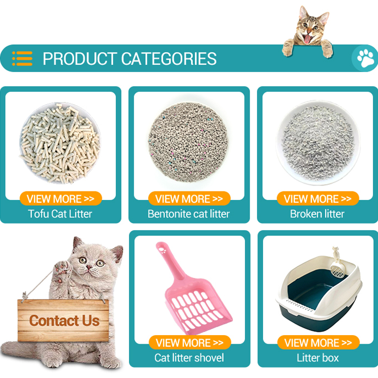 Fast Delivery Kitty Sand Catlitter Clumping Bentonite Tofu Cat Litter Made In China