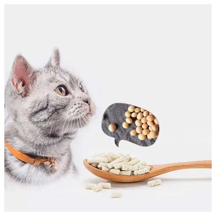 More Comfortable To Use Unite And Consolidate Rapid Absorption Tofu Cat Litter Premium