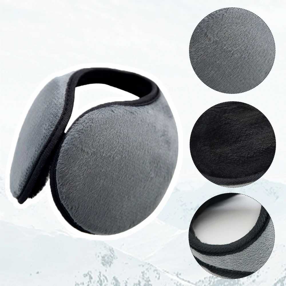 Mens winter plush earmuffs soft and comfortable earmuffs in autumn and winter warm for daily use W241126