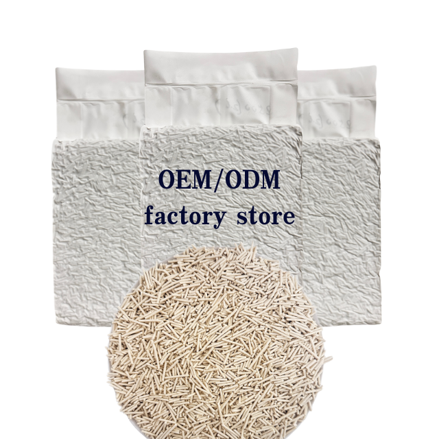 Fast absorption additive-free tofu cat litter natural mixed tofu cat litter