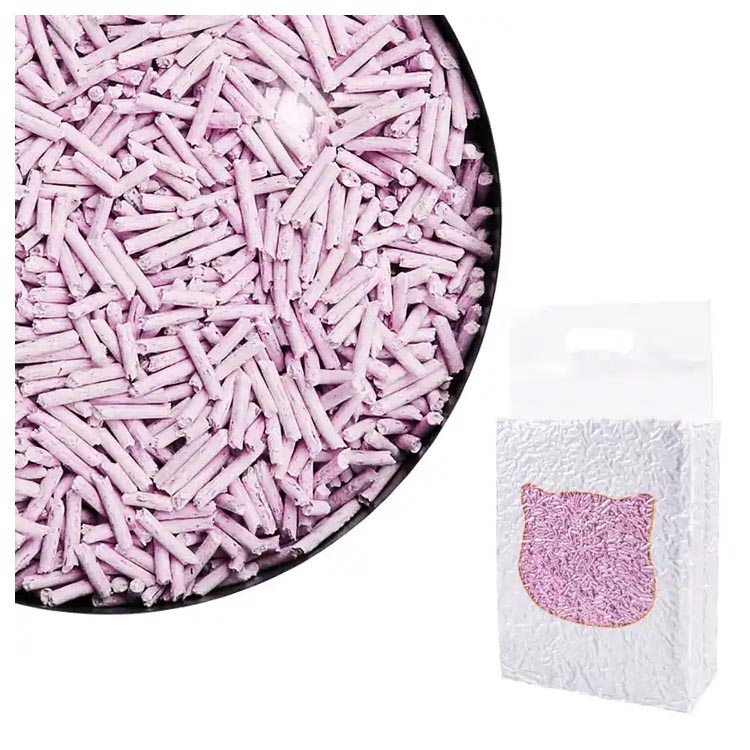 Factory Wholesale High Quality Dust-Free Milk Fragrant Tofu Cat Litter Tofu Cat Litter