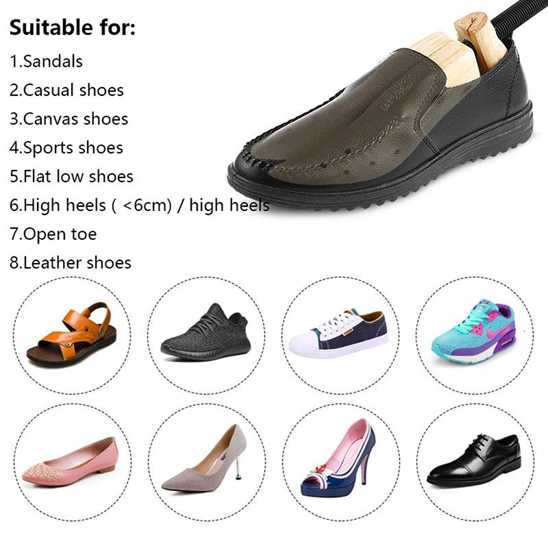 1 stretch shoe tree frame neutral shoe S/M/L suitable for women and men adjustable wooden pump boots extender tree size 241126