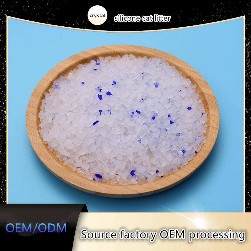 New high quality China manufacture Silica Gel Sand Filler Blue Crystal Silicone Cat Litter