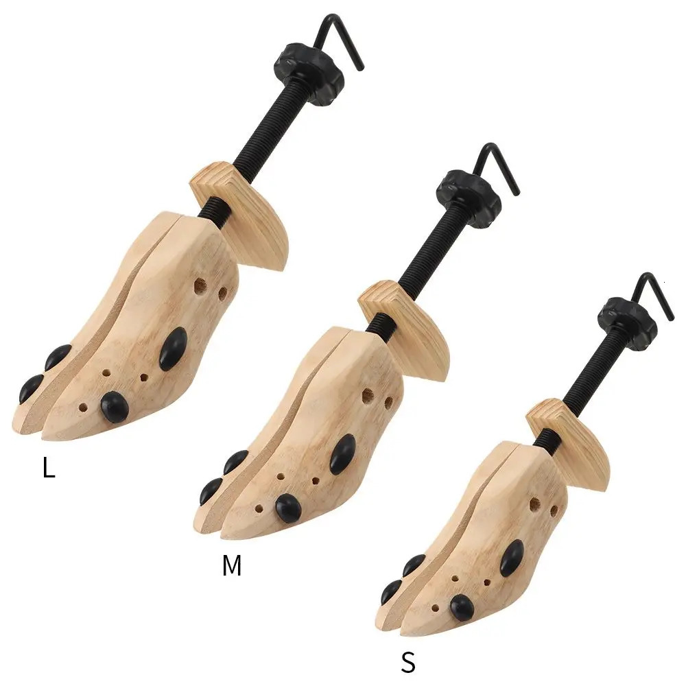 Shoe care shoe accessories household items flat pump boot expander shoe stretcher adjustable wood 241126