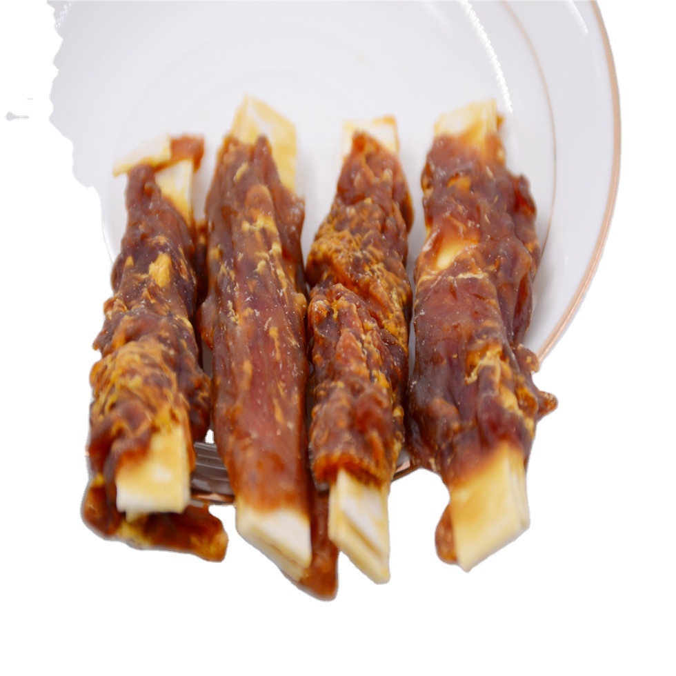 duck wrap fish Wholesale High Quality salmon with chicken Promotional dog snacks for dogs natural dog treats