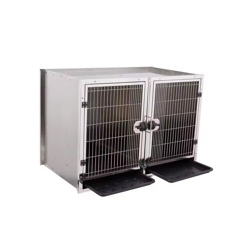 High Quality Security Professional Modular Sus304 Dog Cage Metal Dog Kennel Dog Cage