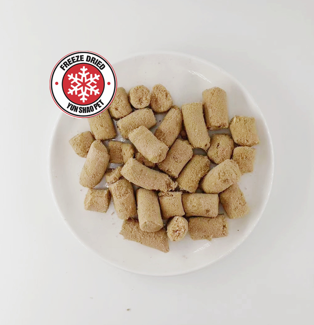 Top selling freeze drying lamb pet treats freeze dried lamb meat with low moq pet treat
