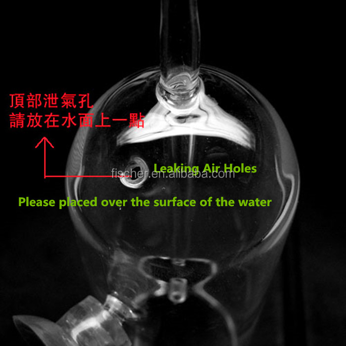 TG-26 Aquarium Glass Air Diffuser Glass dissolved Oxygen glassware Stop the bubble Sputtering