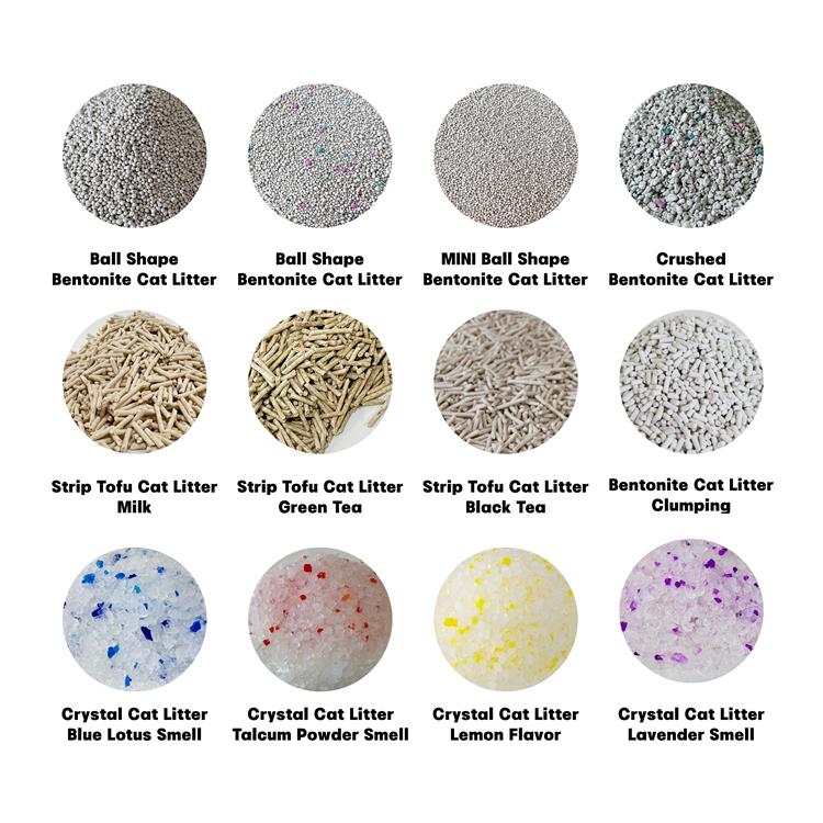 Factory Oem/ODM Strong Clumping Cat Litter Dissolve in water arena para gatos al por mayor Best Clean Tofu Cat Litter